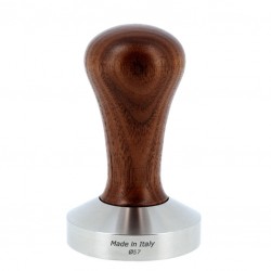 Coffee Tamper 57 Ø [MOTTA] with ITALIAN WALNUT Handle