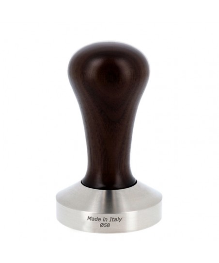 Coffee Tamper Ø 58 [MOTTA] with BLACK Wood Handle
