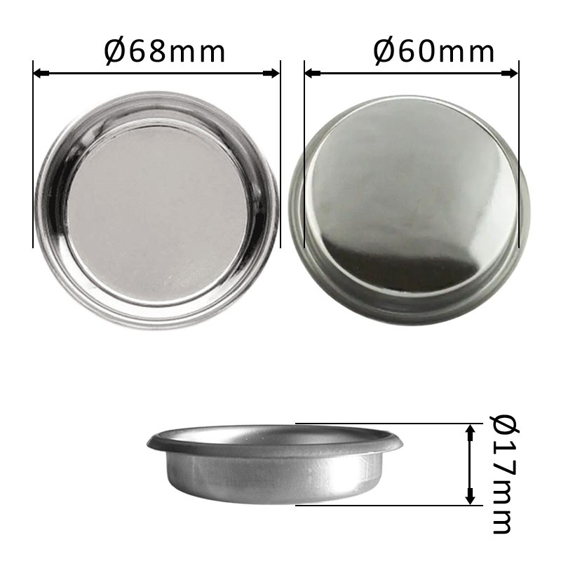 BLIND Filter 58 Ø for Espresso Machine Cleaning