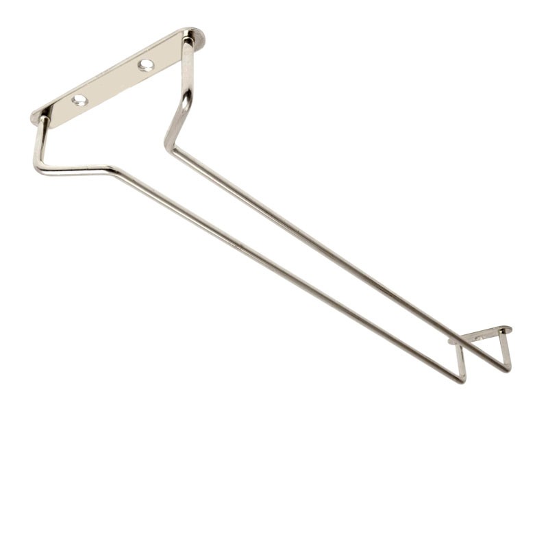 Glass Hanger Rack - CHROME plated 41cm