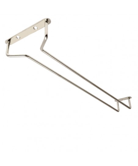 Glass Hanger Rack - CHROME plated 41cm