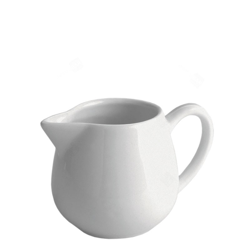Milk Jug / Creamer 40ml [BARISTA LINE] WHITE Porcelain B2708