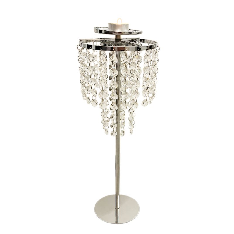 Candle Holder for Table DIVA PILLAR [DECO GLAM] 55cm