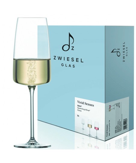 VIVID SENSES (Kristály) KÖNNYŰ & FRISS Pezsgős pohár [ZWIESEL] 388ml