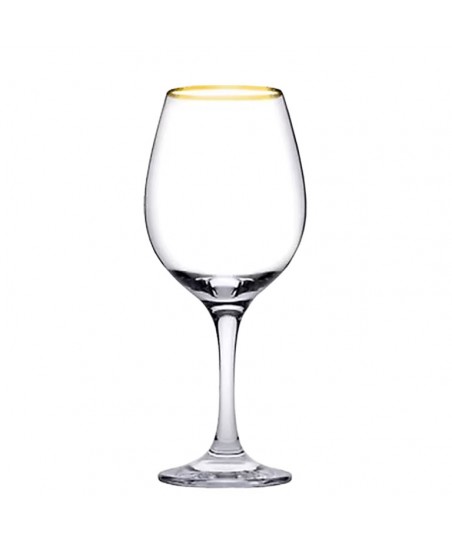 AMBER "Golden Touch" Wine glass [PASABAHCE] 295ml