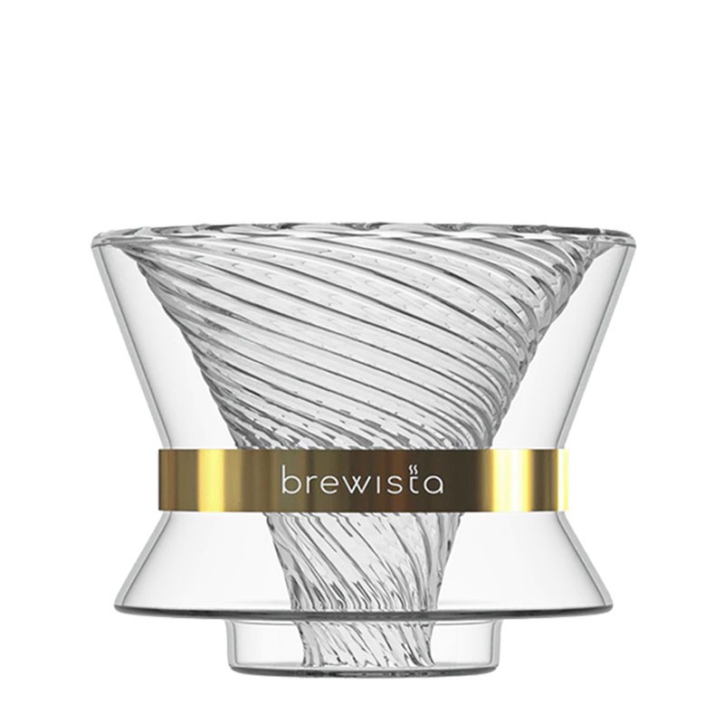 V60 TORNADO DUO Kávé Dripper [BREWISTA] Üveg
