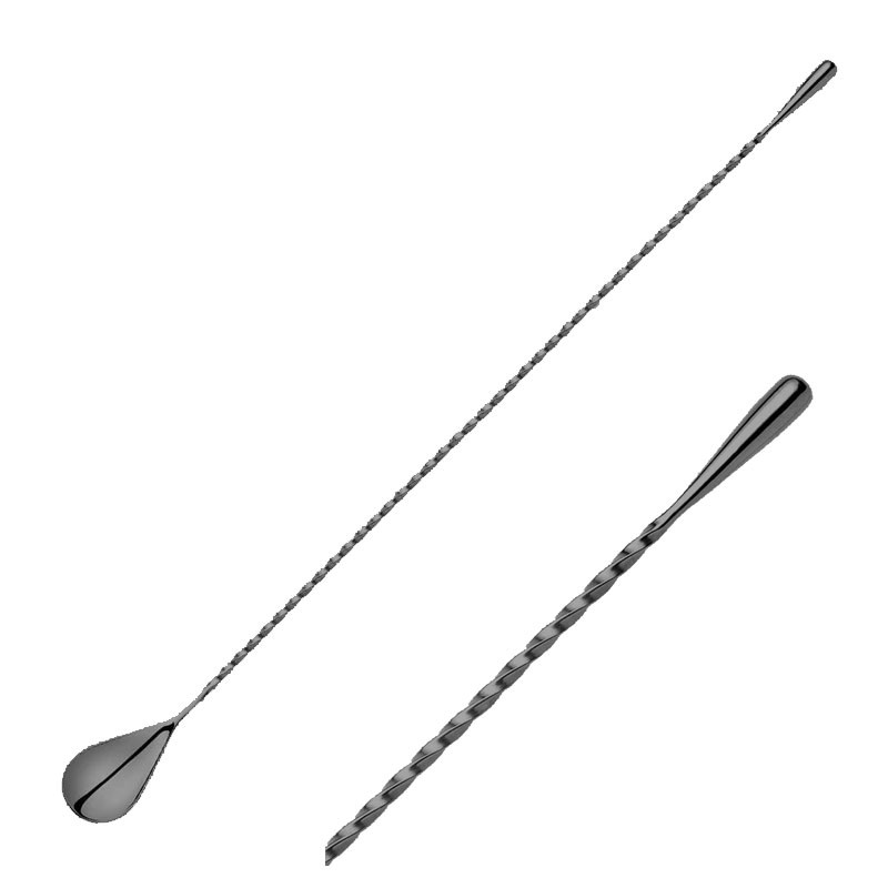 BarSpoon TEARDROP 40cm GunMETAL BLACK