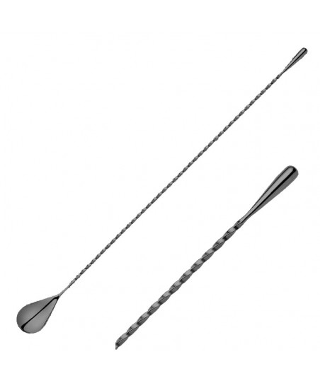 BarSpoon TEARDROP 40cm GunMETAL BLACK