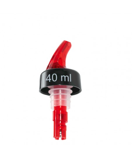 Pourer AUTOSTOP 40ml - Plastic with Metal Ball