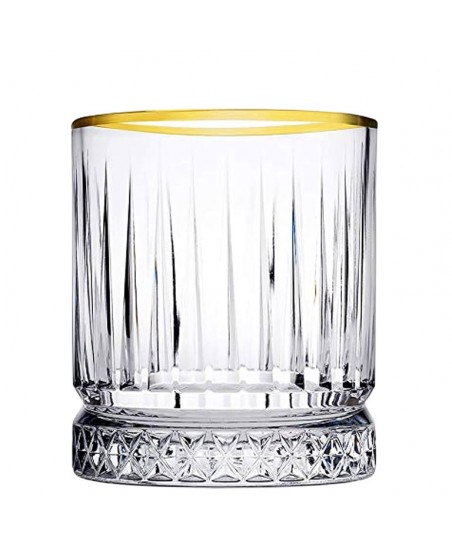ELYSIA "GOLDEN TOUCH" Double Old Fashioned glass [PASABAHCE] 355ml