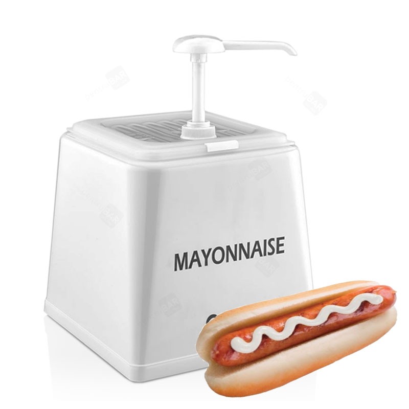 2.5L MAYONNAISE Dispenser with Pump