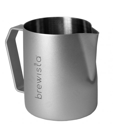 MATT EZÜST 720ml "PRECISION" Tejhabosító [BREWISTA] Milk Jug Hőmérővel