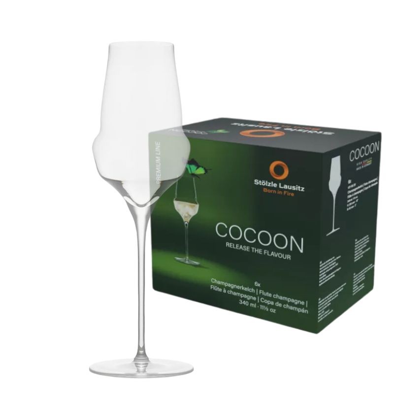 COCOON (Kristály) Flőte Pezsgőspohár [STÖLZLE] 340ml
