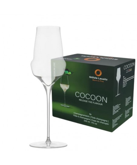 COCOON (Kristály) Flőte Pezsgőspohár [STÖLZLE] 340ml