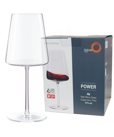 POWER (Kristály) Vörösboros pohár [STÖLZLE] 520ml