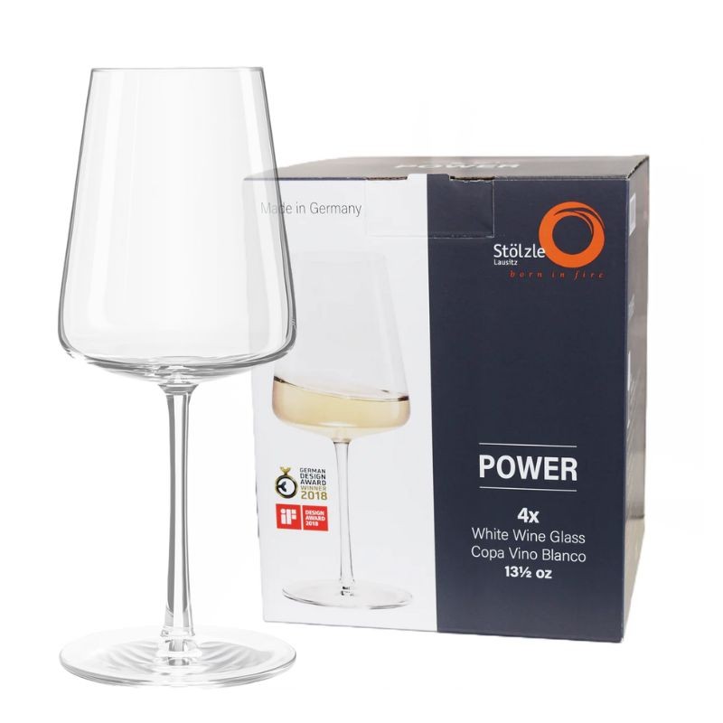 POWER Fehérboros (Kristály) pohár [STÖLZLE] 400ml