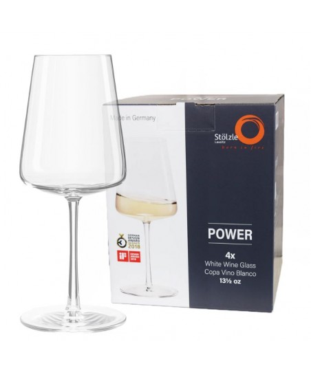 POWER Fehérboros (Kristály) pohár [STÖLZLE] 400ml