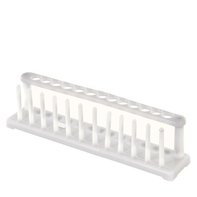 PLASTIC Rack for 12pcs Glass Test Tubes