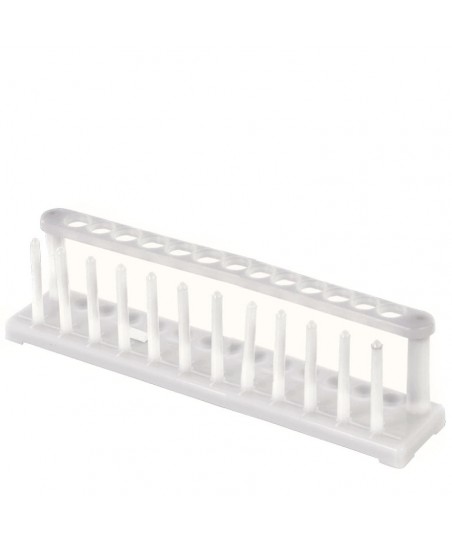 PLASTIC Rack for 12pcs Glass Test Tubes