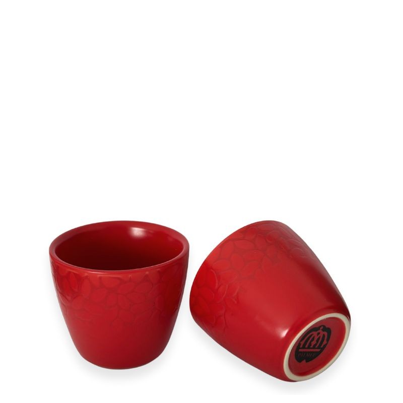 ESPRESSO Cup - RODONDO [PALMER] RED Ceramic, 100ml