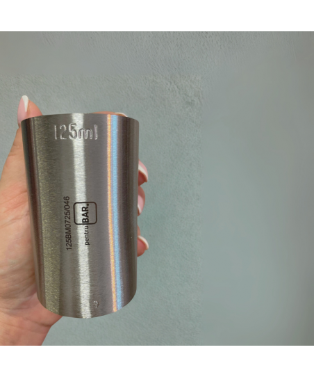 Jigger 125ml with CONFORMITY MARK - Volume Measure, Metal