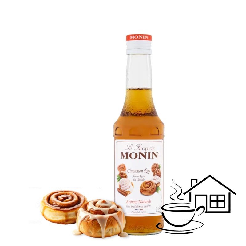 250ml - CINNAMON ROLL Syrup [MONIN]