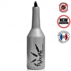 Flair Bottle PRO DISCO (Medium) [FLYBOTTLE ] Silver