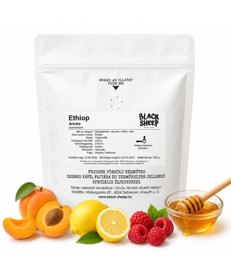 ETHIOPIA ARICHA [BLACK SHEEP] Szemes Kávé 200g