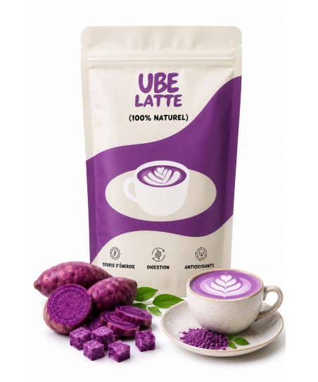 UBE Kivonat Por - Purple Matcha / LILA ÉDESBURGONYA 100g