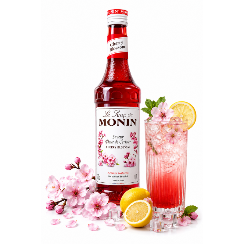 CHERRY BLOSSOM / CSERESZNYEVIRÁG Szirup [MONIN] 0,7L
