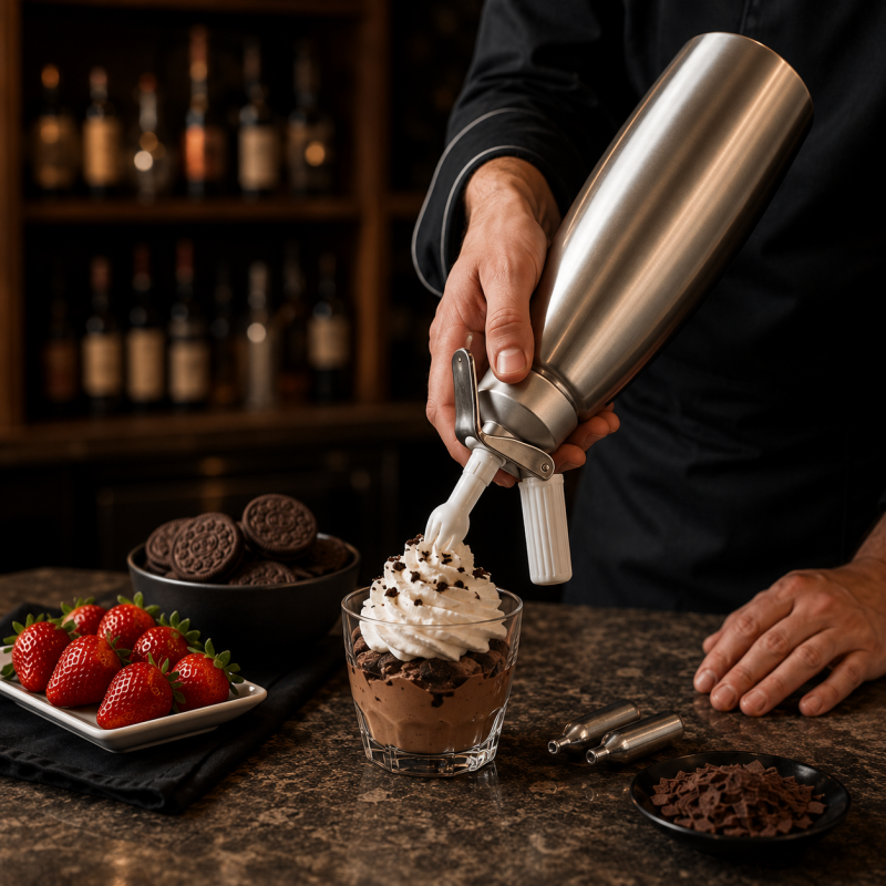 Tejszínhab Habszifon (INOX) WHIP Creamer [KAYSER] 1L