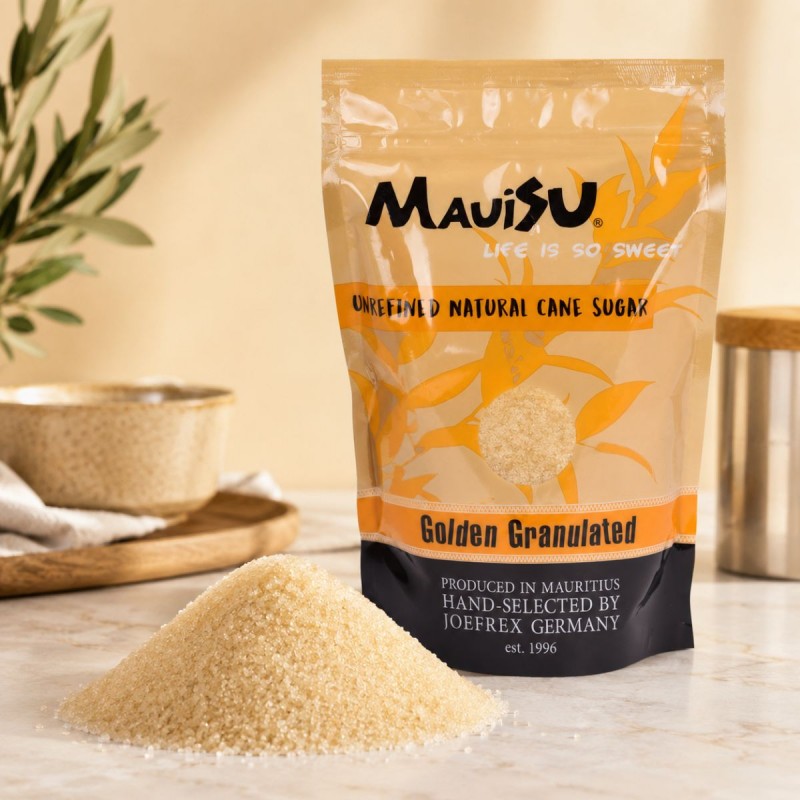 GOLDEN GRANULATED Nádcukor [MauiSU] Természetes Finomítatlan 500g