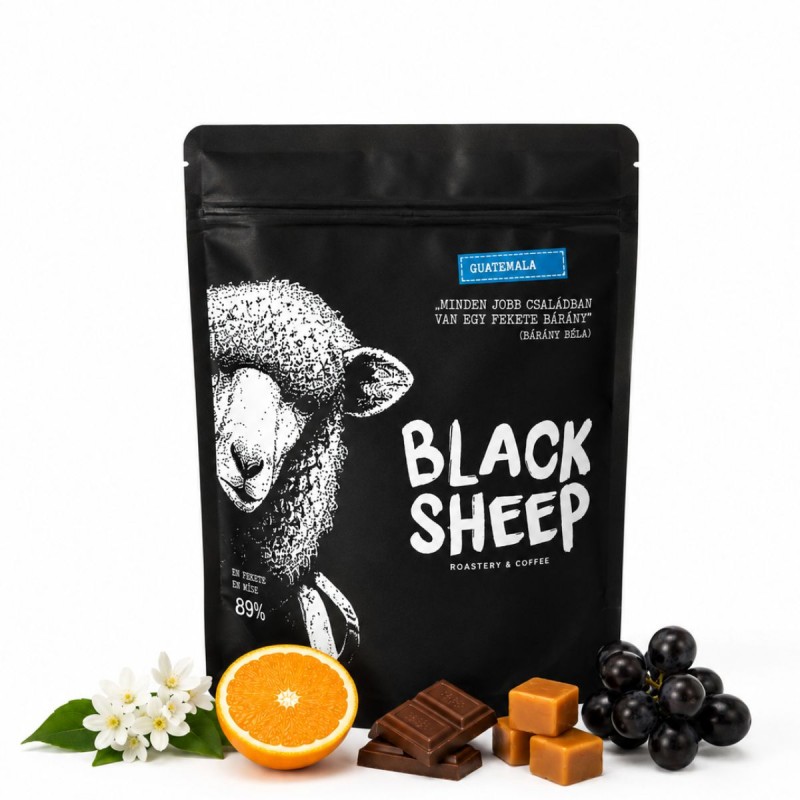 GUATEMALA HUEHUETENANGO [BLACK SHEEP] Specialty Szemes Kávé 200g