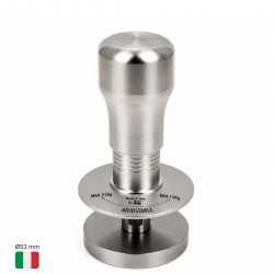 Adjustable Calibrated Coffee Tamper Ø53 mm [BARISTA LINE] with Metal Handle