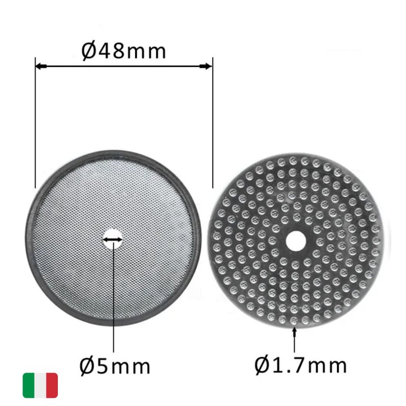 Espresso Zuhanyszűrő Ø48 mm [San Marco] Főzőfejhez