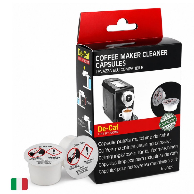 Tisztítókapszulák (6db-os készlet.) LAVAZZA BLUE Kompatibilis Kávégépekbe