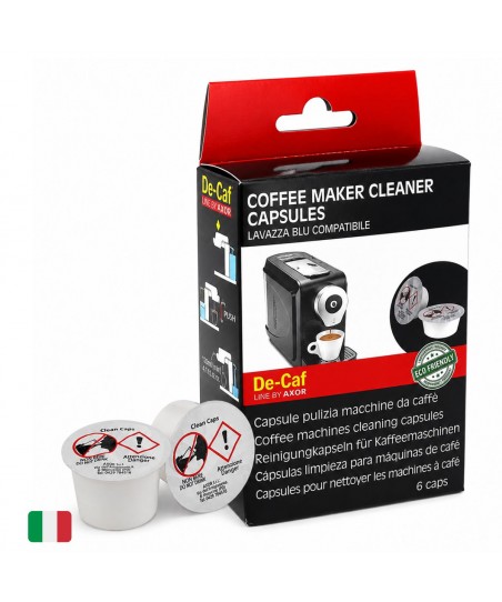 Tisztítókapszulák (6db-os készlet.) LAVAZZA BLUE Kompatibilis Kávégépekbe