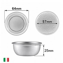 Double Filter Basket 14 g [LELIT] for Ø57 mm Espresso Portafilter