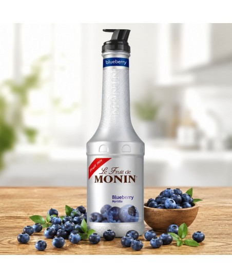 KÉK ÁFONYA / BLUEBERRY Gyümölcspüré [MONIN] 1L