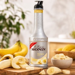 BANANA Fruit Puree [MONIN] 1L