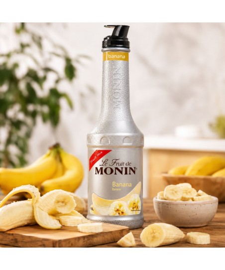 BANÁN / BANANA Gyümölcspüré [MONIN] 1L