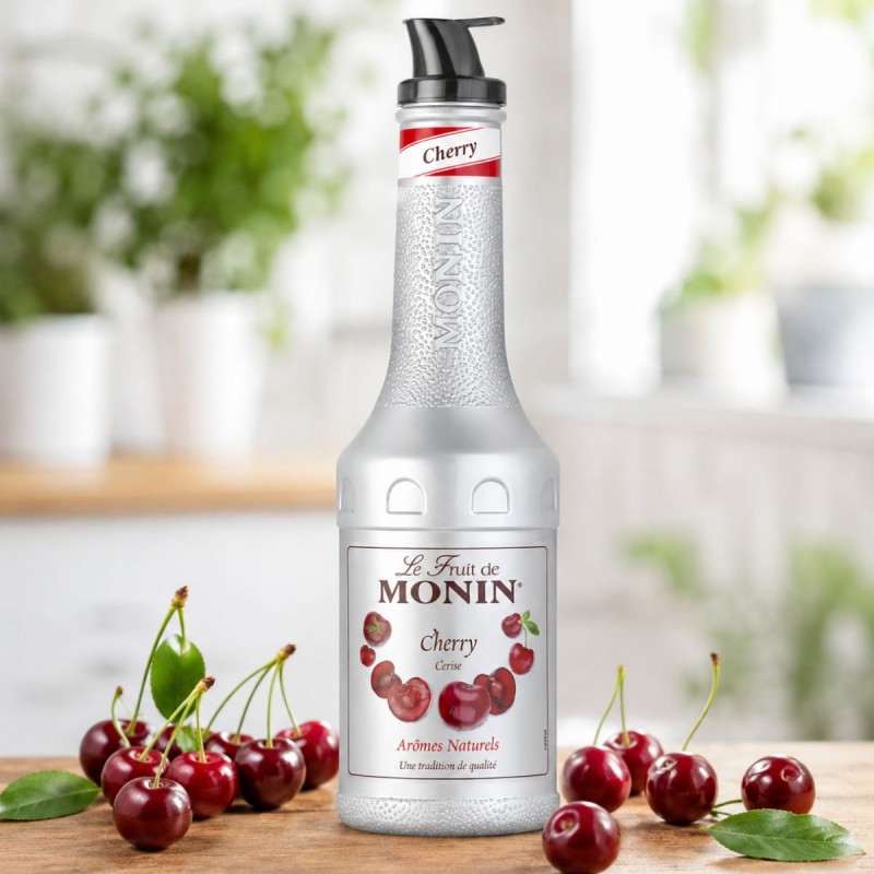 CSERESZNYE / CHERRY Gyümölcspüré [MONIN] 1L