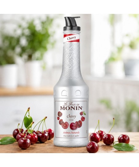 CSERESZNYE / CHERRY Gyümölcspüré [MONIN] 1L