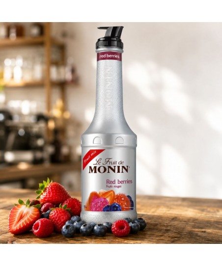 PIROS BOGYÓS / RED BERRIES Gyümölcspüré [MONIN] 1L