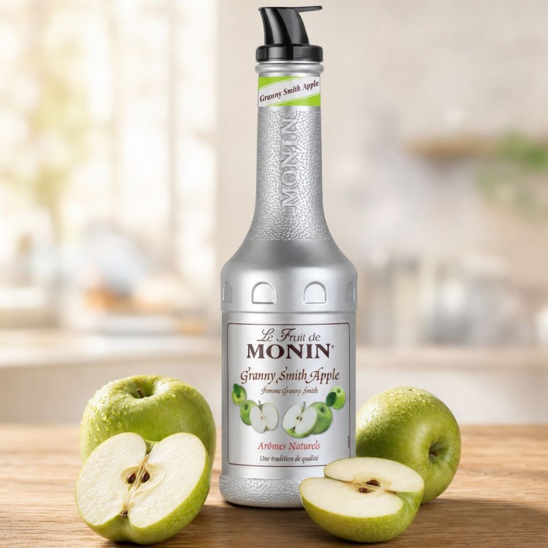ZÖLDALMA / GREEN APPLE Gyümölcspüré [MONIN] 1L