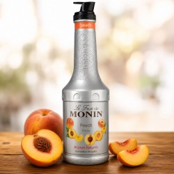 ŐSZIBARACK / PEACH Gyümölcspüré [MONIN] 1L