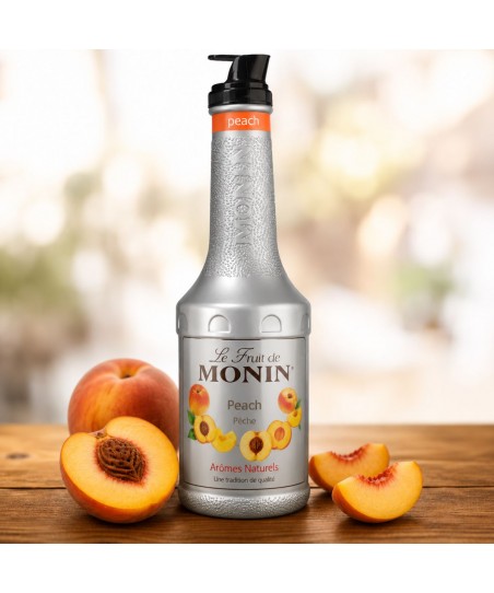 ŐSZIBARACK / PEACH Gyümölcspüré [MONIN] 1L