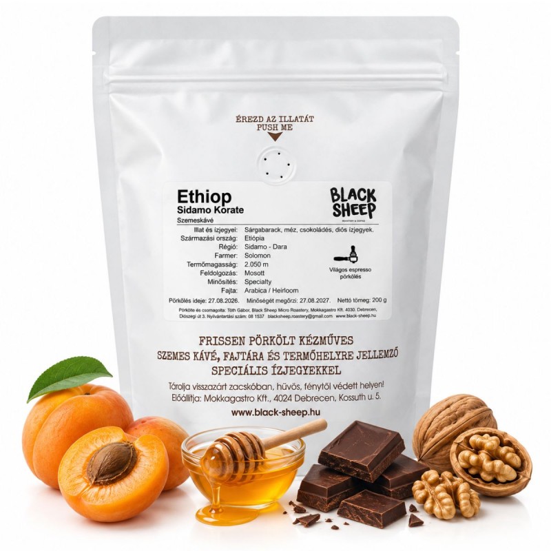 ETHIOPIA SIDAMO KORATE [BLACK SHEEP] Coffee Beans 200g