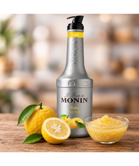 YUZU / JAPANESE LEMON Fruit Puree [MONIN] 1L