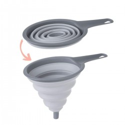 TELESCOPIC COLLAPSIBLE Funnel with Handle